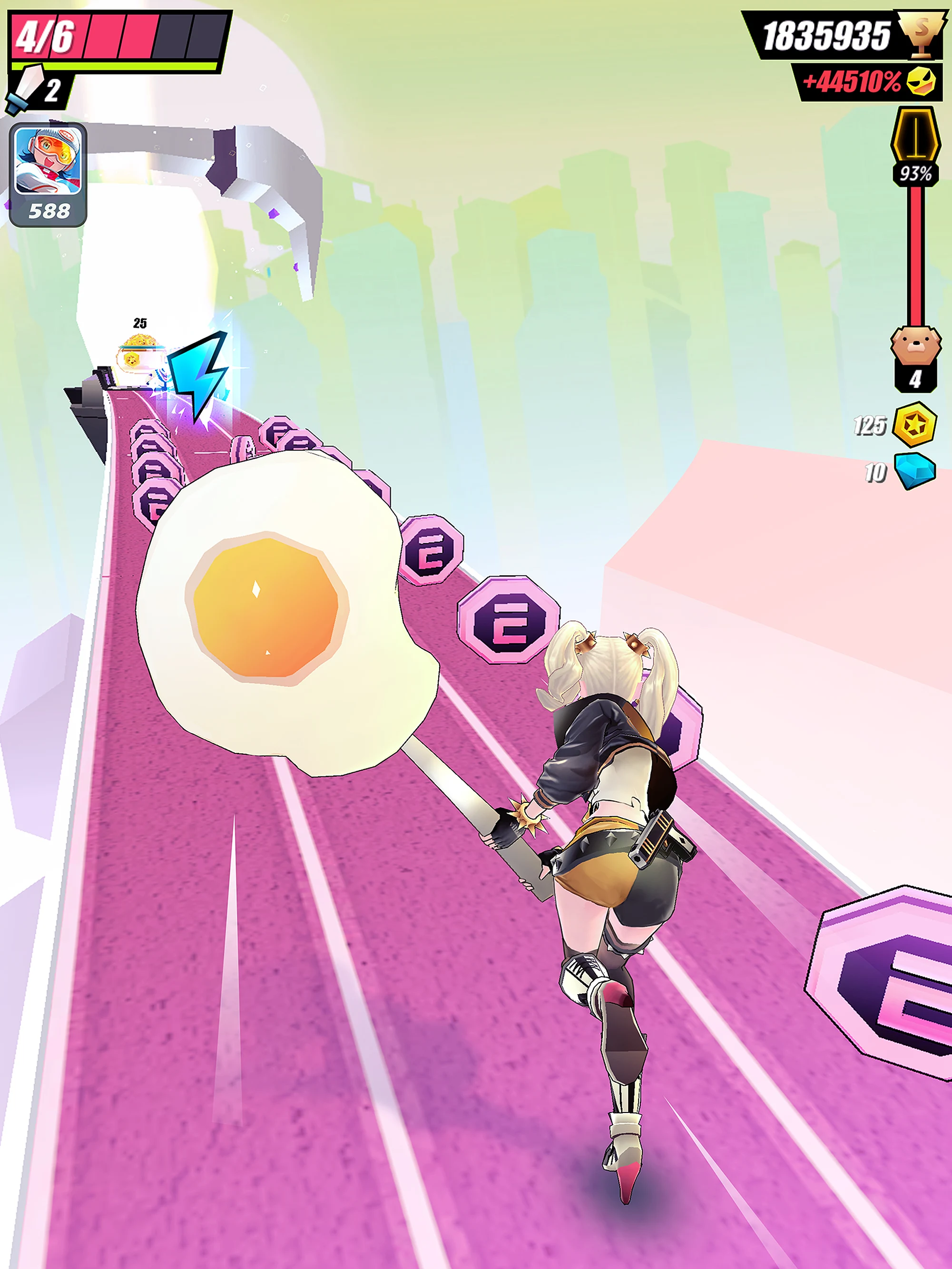 Slash & Girl - Endless Run screenshot