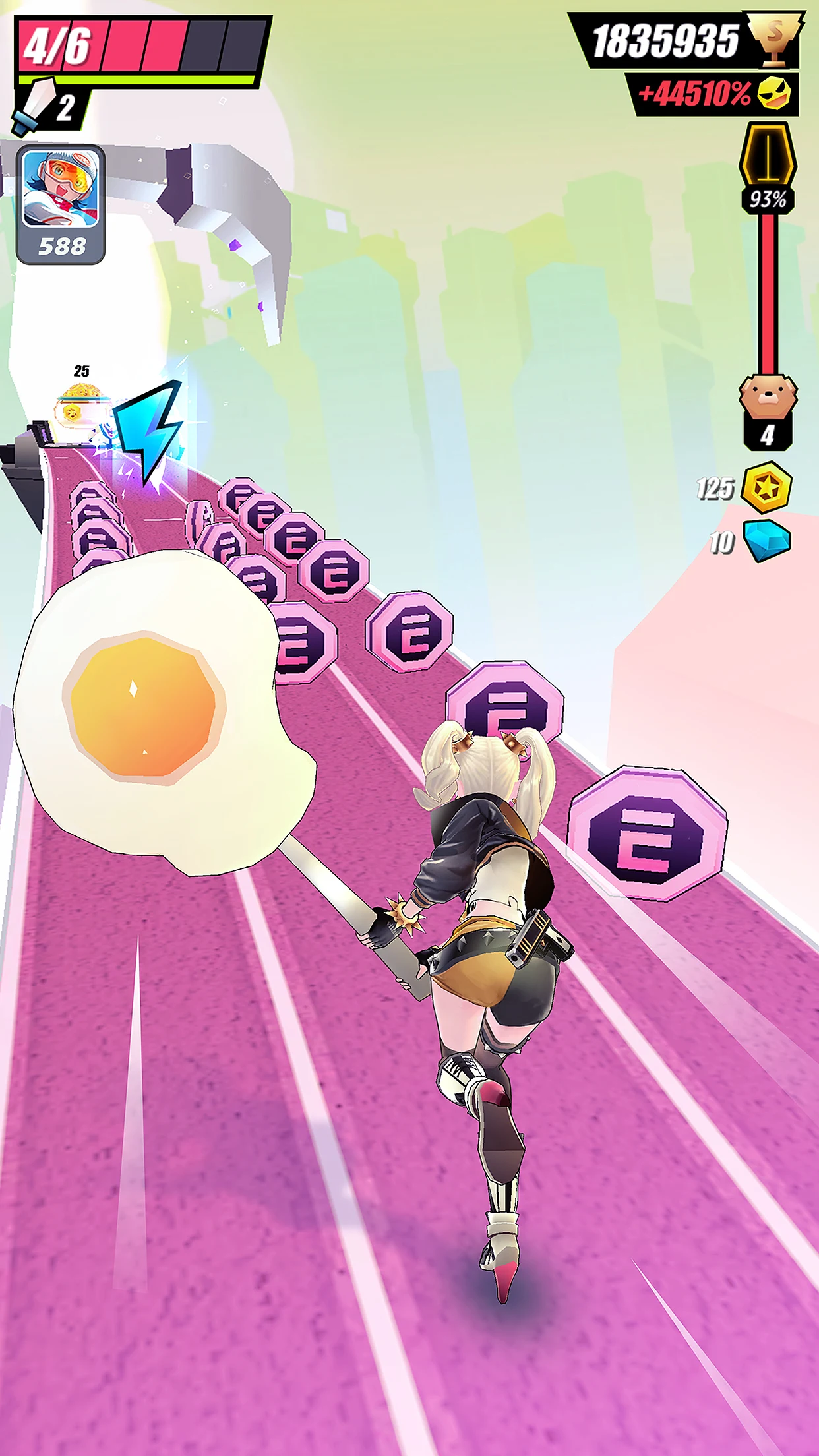 Slash & Girl - Endless Run screenshot